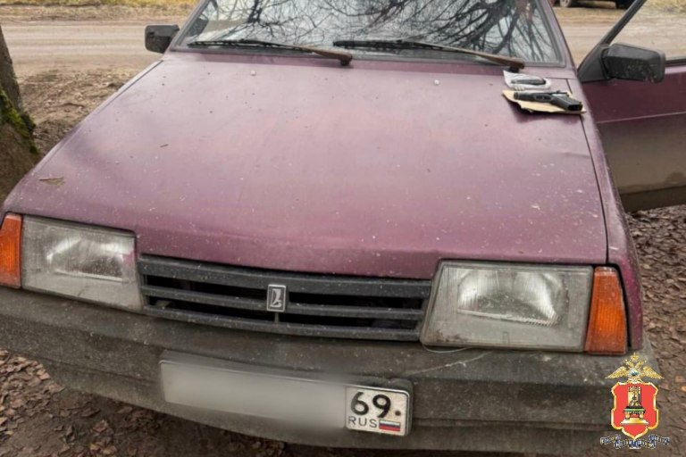 В Тверской области пьяный мужчина угрожал знакомой пистолетом