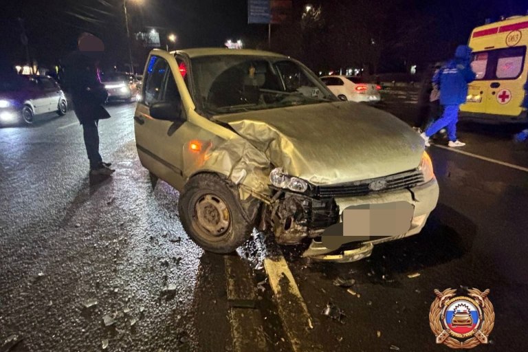 В ДТП на проспекте Чайковского в Твери пострадала женщина