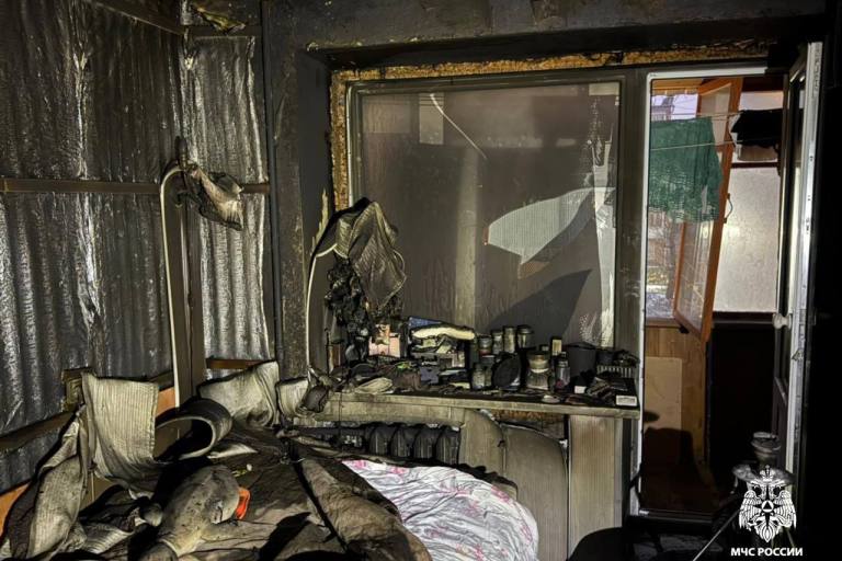 Женщина погибла при пожаре в Твери