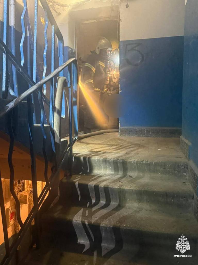 Женщина погибла при пожаре в Твери