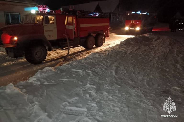 Мужчина погиб при пожаре в Тверской области