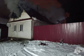 Мужчина погиб при пожаре в Тверской области