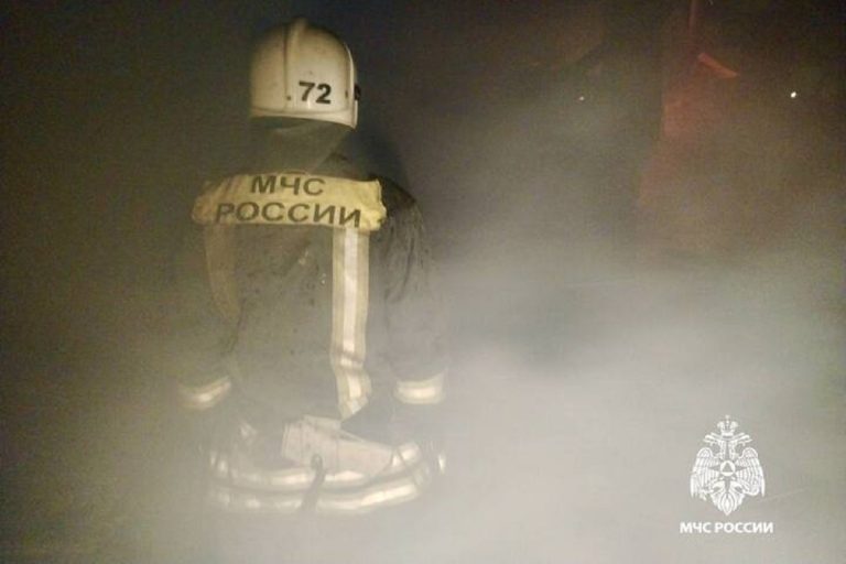 Баня сгорела под Тверью