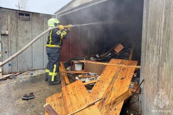 Один человек пострадал во время пожара в Твери