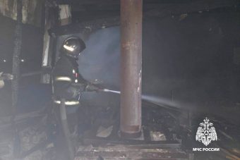 Пиломатериалы горели в Пролетарском районе Твери Пиломатериалы горели в Пролетарском районе Твери