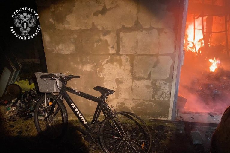 Мужчина и женщина погибли во время пожара под Тверью