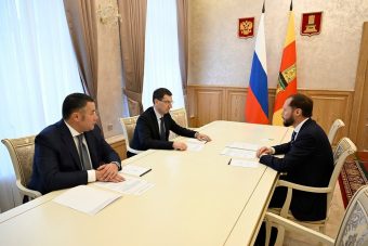 Полпреды Президента РФ в ЦФО и СЗФО встретились с врио Губернатора Тверской области Полпреды Президента РФ в ЦФО и СЗФО встретились с врио Губернатора Тверской области