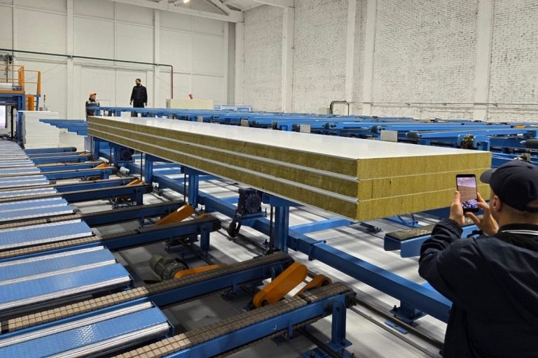 В Тверской области запущено производство сэндвич-панелей