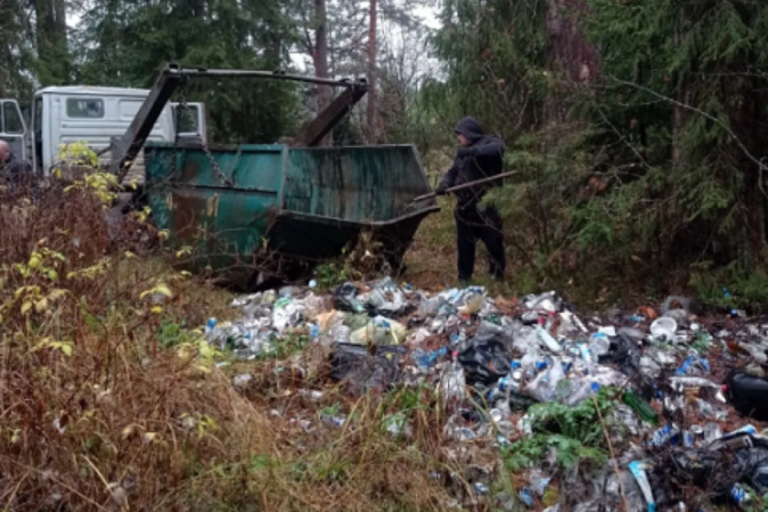 Отдыхающие завалили мусором природный заказник в Тверской области