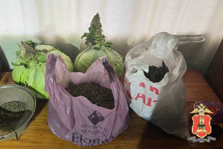 Около двух килограммов конопли хранил дома житель Тверской области