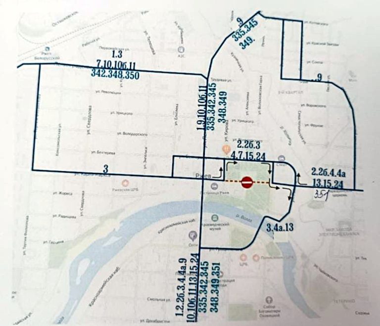 В Ржеве изменится маршрут 11 автобусов
