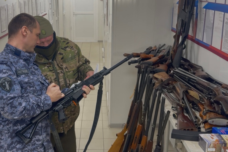 Из Тверской области в зону СВО переданы десятки единиц охотничьего оружия