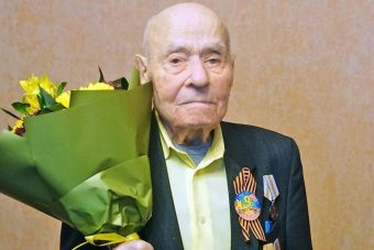 Фронтовик и Почетный гражданин Тверской области Николай Баранов празднует 99-летие