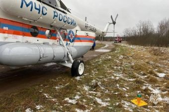 Пациентку районной больницы доставили вертолетом в Тверь