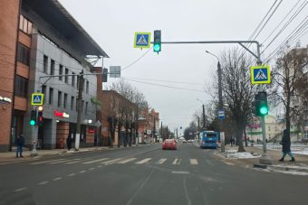 В Твери установили новый светофор