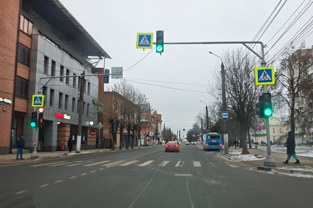 В Твери установили новый светофор