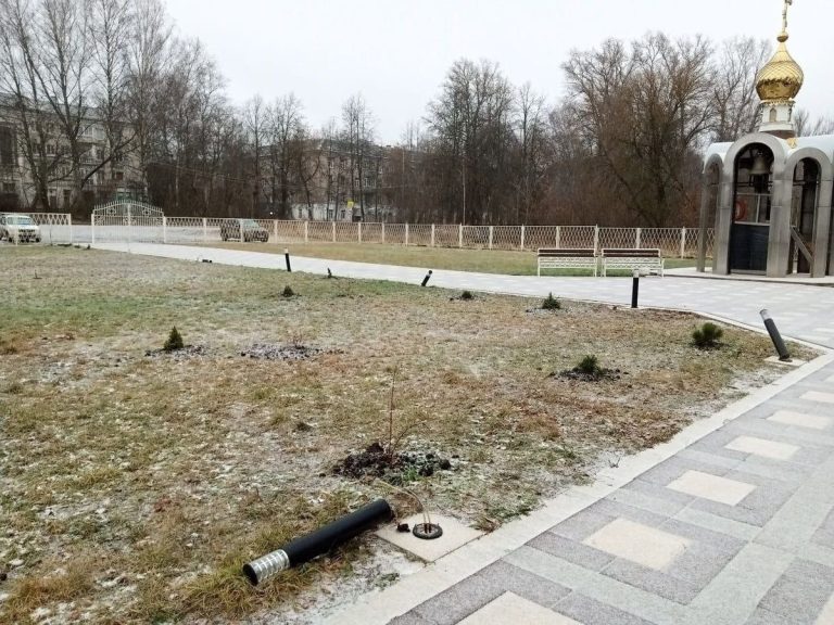 В Тверской области неадекват устроил погром на территории храма