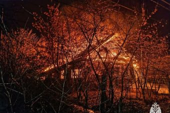 На Черкасской улице в Твери произошёл пожар в жилом доме