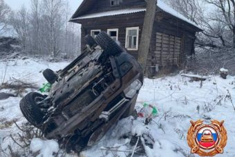 В ДТП в Тверской области пострадала пассажирка перевернувшегося автомобиля