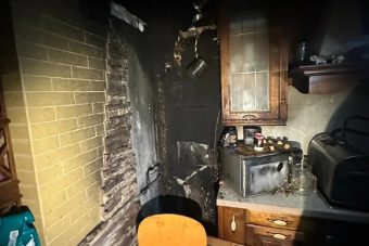 Мужчина пострадал во время пожара в Тверской области