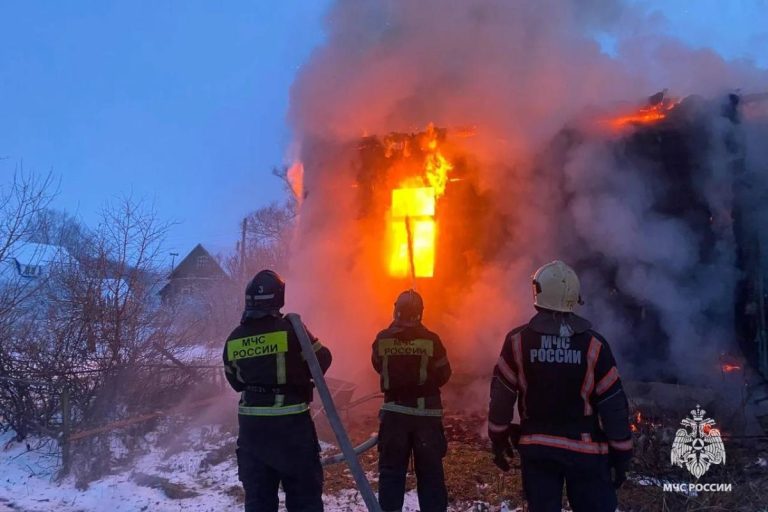 Труп человека обнаружен на месте пожара под Тверью