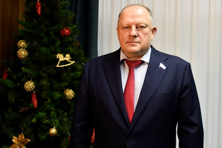 Сергей Голубев поздравил жителей Тверской области с Новым годом и Рождеством Христовым