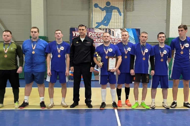 В Тверской области состоялся турнир по мини-футболу среди полицейских