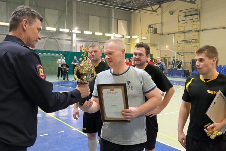 В Тверской области состоялся турнир по мини-футболу среди полицейских