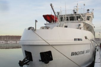 На судоверфи в Тверской области построили судно для изучения водных биоресурсов Байкала