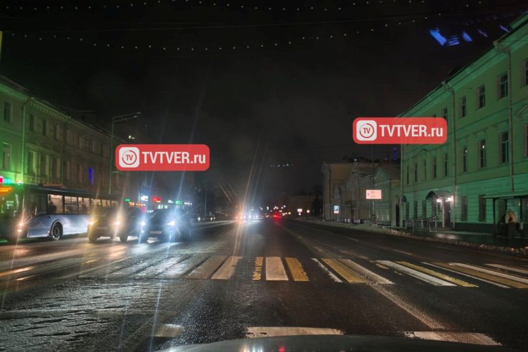 Центр Твери частично остался без света