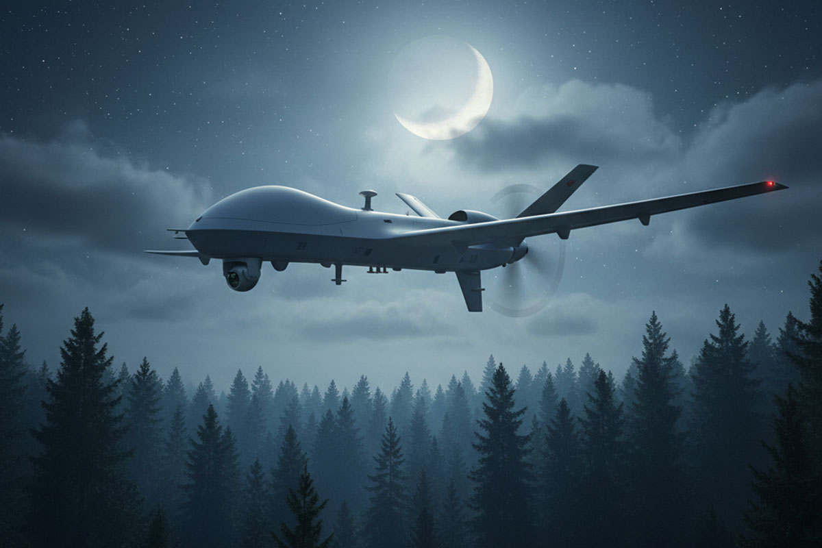 Силами ПВО отражена атака украинских беспилотников