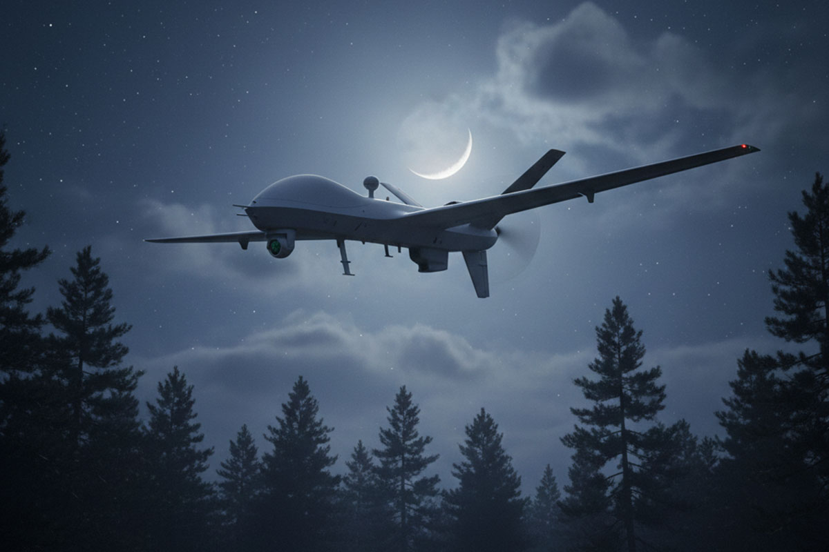 Над шестью регионами России ночью сбили десятки БПЛА