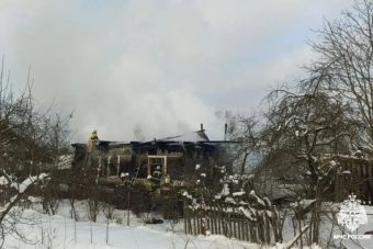 Женщина погибла при пожаре в Тверской области