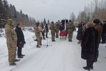 В Тверской области простились с молодым бойцом, погибшим на СВО