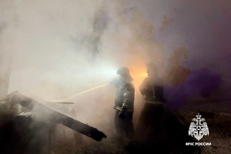 Пожар с пострадавшим произошел под Тверью