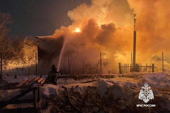 Пожар с пострадавшим произошел под Тверью Пожар с пострадавшим произошел под Тверью