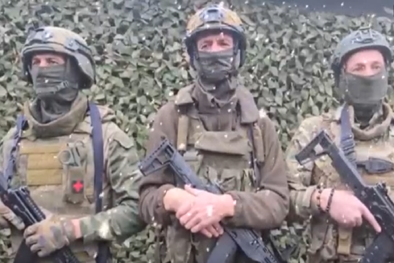 Военнослужащие из зоны СВО поздравили жителей Тверской области с Новым годом