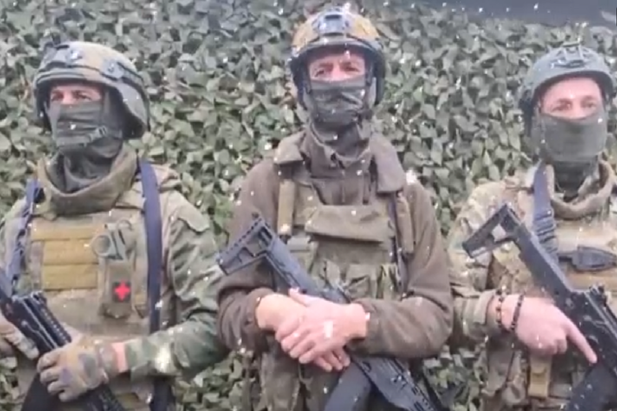 Военнослужащие из зоны СВО поздравили жителей Тверской области с Новым годом