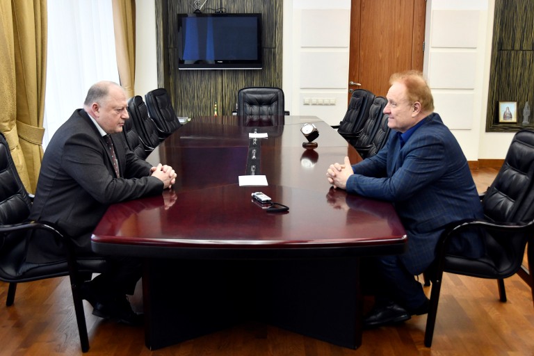 Сергей Голубев провел рабочую встречу с директором-худруком Тверской академической областной филармонии