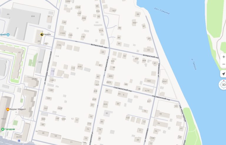 В Твери больше чем на месяц закрыли проезд по улице в Заволжье