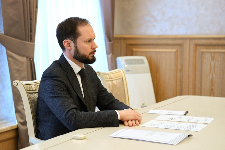 Виталий Королев провел встречу с новым начальником Управления нацгвардии РФ по Тверской области