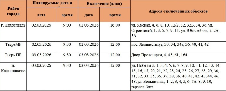 Жители Твери и области надолго останутся без света