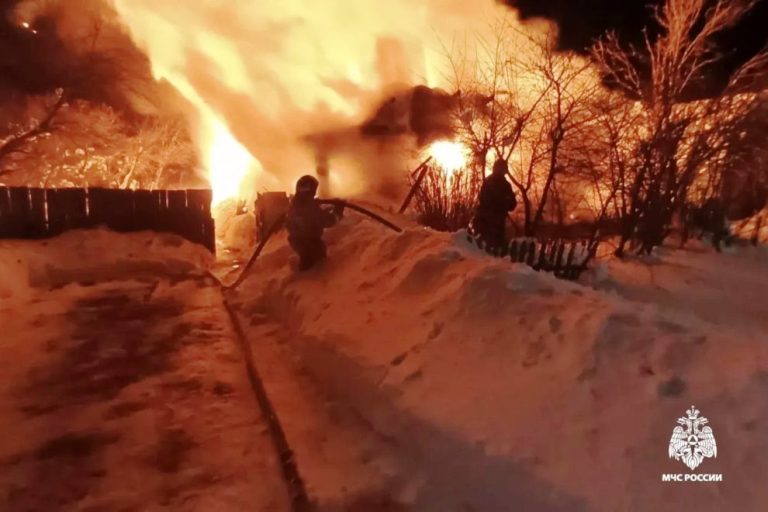 Женщина погибла при пожаре в Тверской области