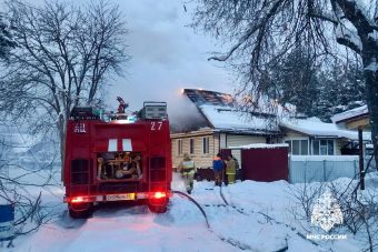 В Тверской области при пожаре погибла женщина
