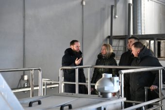 Виталий Королев проинспектировал ход реконструкции очистных сооружений в Старицком округе