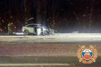 Выезд на встречную полосу стал причиной ДТП с большегрузом на М-10 в Тверской области Выезд на встречную полосу стал причиной ДТП с большегрузом на М-10 в Тверской области