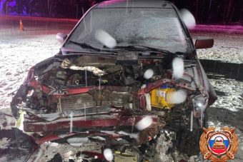 Молодой водитель пострадал в столкновении легковушек под Тверью