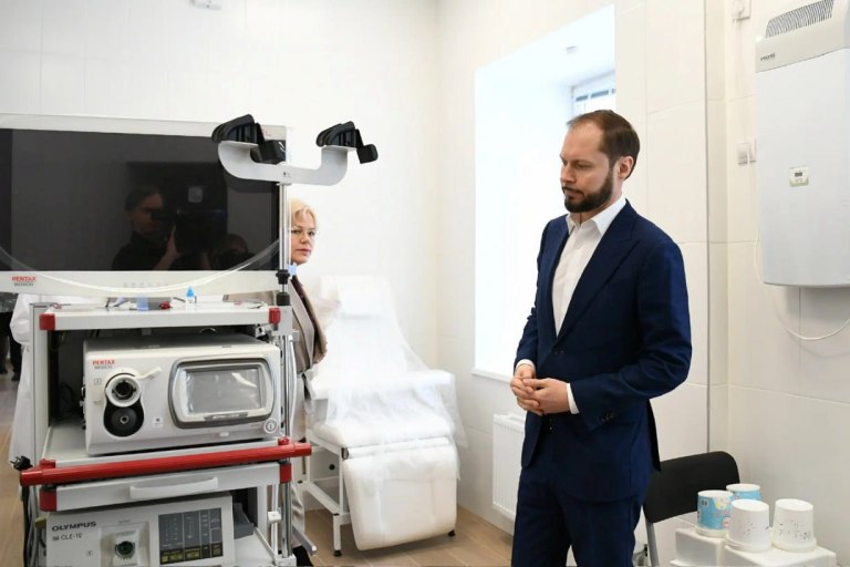 Глава Тверской области оценил работу поликлиники и стационара Старицкой ЦРБ