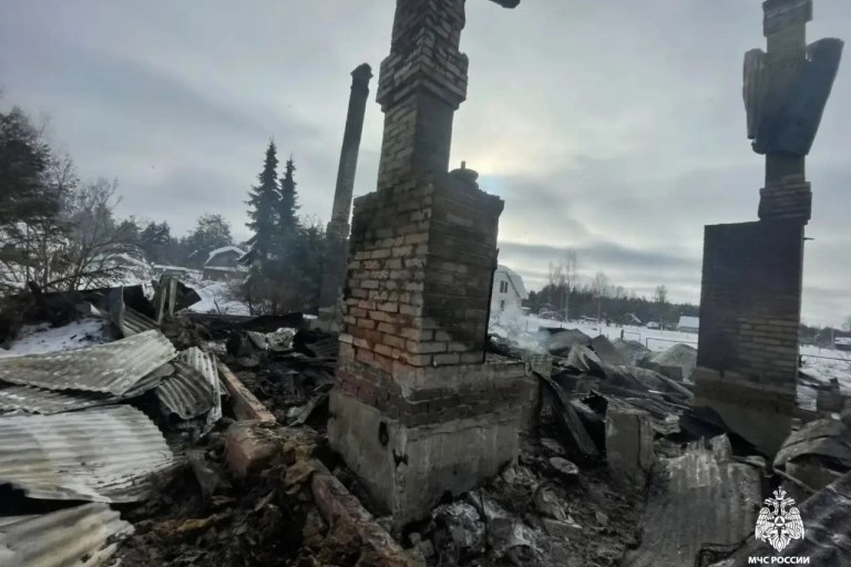 Человек погиб при пожаре в Тверской области