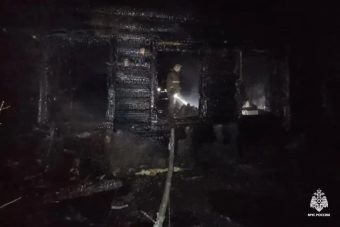 Женщина погибла при пожаре в Тверской области